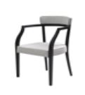 стул с подлокотниками melis-98a / mc1009 (dining chair) в Якутске