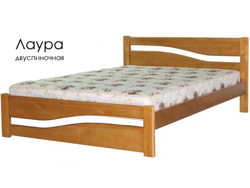 кровать лаура из массива сосны в Якутске