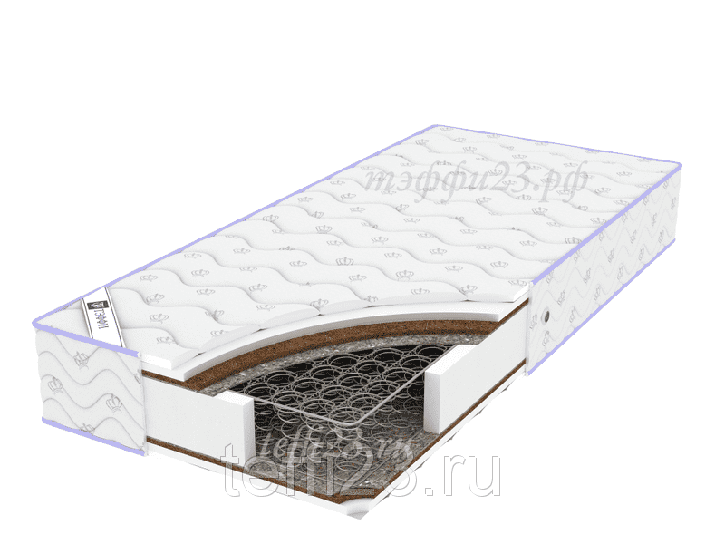 матрас на пружинном блоке боннель кокос сезон в Якутске