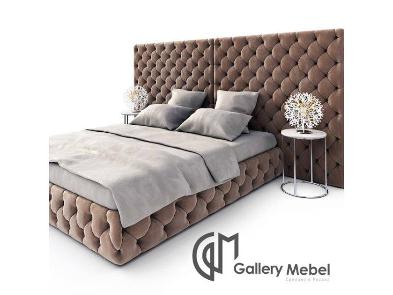 кровать с большим изголовьем letto gm 12 в Якутске