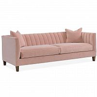 диван penelope sofa прямой розовый в Якутске