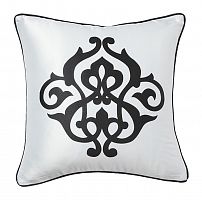 подушка с геральдическими лилиями fleur de lys white i в Якутске