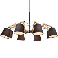 подвесная люстра arte lamp pinoccio a5700lm-8bk в Якутске