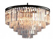 люстра odeon 5 rings черное основание в Якутске