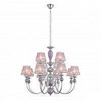 подвесная люстра st luce lilium sl175.103.12 розовая в Якутске