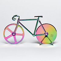 нож для пиццы из нержавеющей стали the fixie, радужный в Якутске