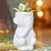 горшок для растений eco молчун в Якутске