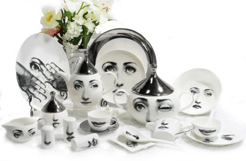 столовый сервиз пьеро форназетти silver faces в Якутске