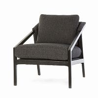 кресло earl chair коричневое в Якутске