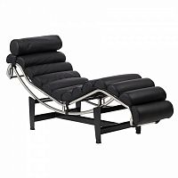 шезлонг chaise longue черный в Якутске