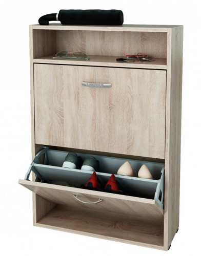 обувница шарм-дизайн классика-25 дуб сонома в Якутске