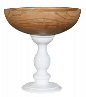ваза настольная vase wood/hp-white / gb14134 в Якутске