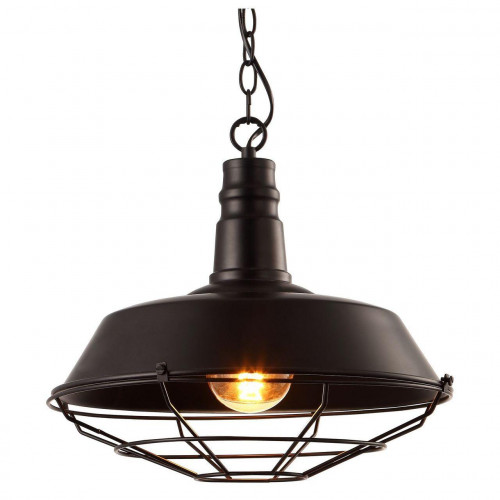 подвесной светильник arte lamp ferrico a9183sp-1bk в Якутске