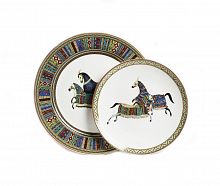 комплект тарелок antique (темная) в Якутске