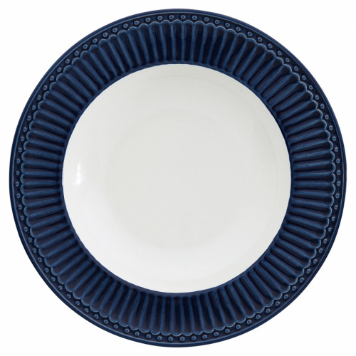 глубокая тарелка alice dark blue в Якутске