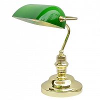 настольная лампа arte lamp banker a2491lt-1go в Якутске