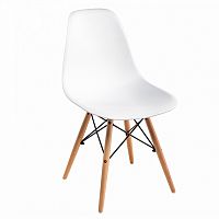 стул деревянный eames pc-015 white в Якутске