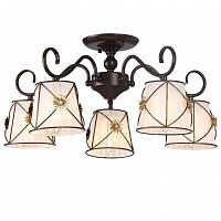 потолочная люстра arte lamp 72 a5495pl-5br в Якутске