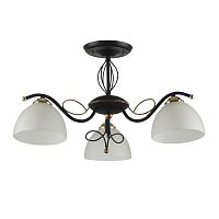 потолочная люстра idlamp ragia 554/3pf-blackpatina в Якутске