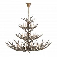 подвесная люстра st luce renna sl154.703.27 коричневая в Якутске