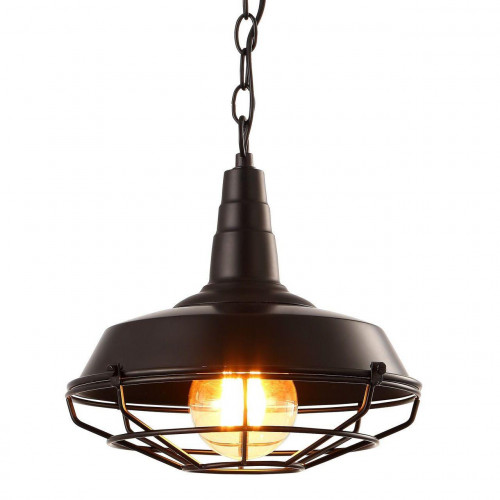 подвесной светильник arte lamp ferrico a9181sp-1bk в Якутске