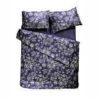 комплект постельного белья decoflux сатин 2 семейный peony indigo в Якутске