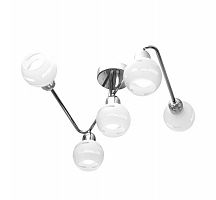 потолочная люстра idlamp agostina 361/5a-whitechrome в Якутске