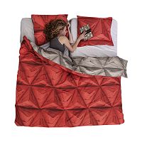 постельное белье оригами красный (200*220) в Якутске