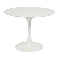 стол журнальный eero saarinen style tulip table белый в Якутске