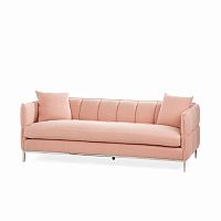 диван casper sofa прямой розовый в Якутске