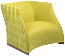 кресло vivienne armchair yellow checkerboard в Якутске