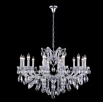 подвесная люстра crystal lux hollywood sp12 chrome в Якутске