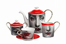 чайный сервиз faces пьеро форназетти red в Якутске