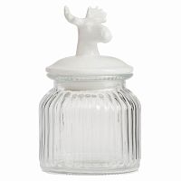 декоративная банка с крышкой deer маленькая в Якутске
