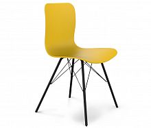 стул dsr желтый s40 (eames style) в Якутске