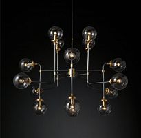 люстра bistro 16 черная, бронза в Якутске