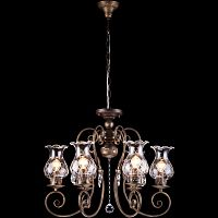 подвесная люстра arte lamp palermo a2053lm-6br в Якутске