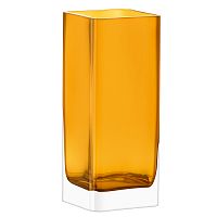 ваза прямоугольная modular 25 x 10 x 10 см охра в Якутске