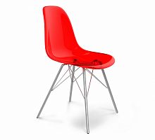 стул dsr красный s37 (eames style) в Якутске