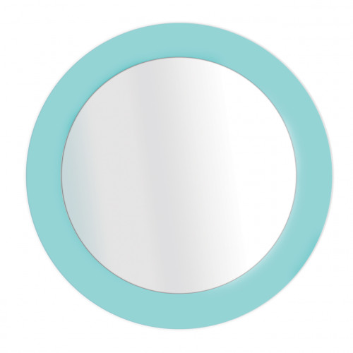 зеркало круглое голубое sheer tiffany в Якутске