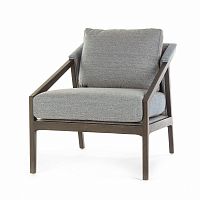 кресло earl chair серое в Якутске