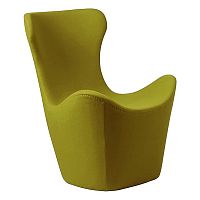 кресло papilio lounge chair оливковое в Якутске