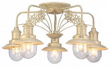 потолочная люстра arte lamp sailor a4524pl-5wg в Якутске