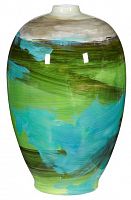 ваза настольная onyx coast turquoise в Якутске
