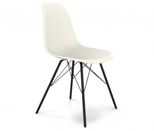 стул dsr белый s37 (eames style) в Якутске