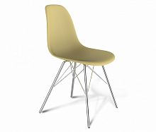 стул dsr бежевый s37 (eames style) в Якутске