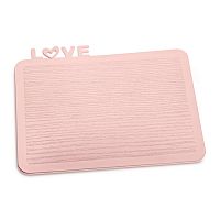 разделочная доска happy board love, розовая в Якутске