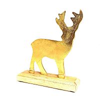 украшение декоративное golden raindeer, 22х18х5 см в Якутске