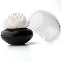 контейнер для хранения ватных палочек lotus черный-белый в Якутске