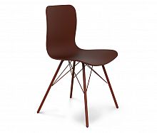 стул dsr коричневый s40 (eames style) в Якутске